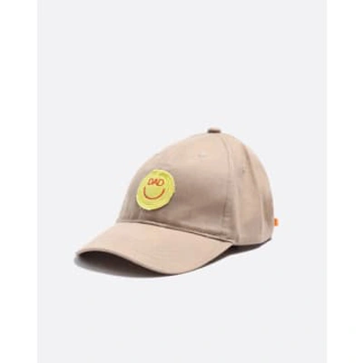 Far Afield Faxnfh008 Patch Carlos Cap Smiley Dad Energy In Off-white