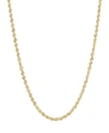 MACY'S DIAMOND CUT ROPE LINK CHAIN 3MM NECKLACE COLLECTION IN 14K GOLD