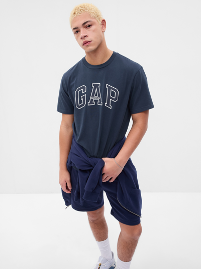 Gap Arch Logo T-shirt In Night Shadow