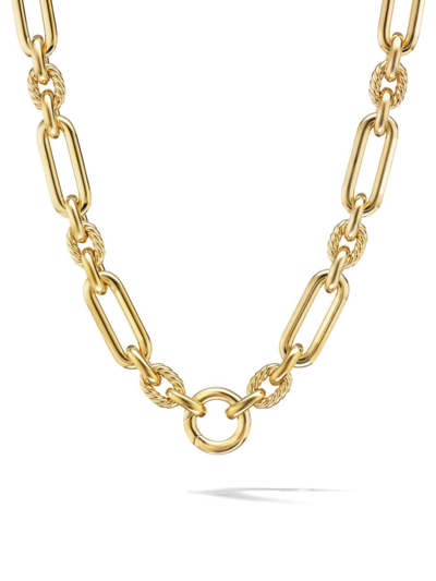 David Yurman Women's Lexington Chain Necklace In 18k Yellow Gold, 9.8mm