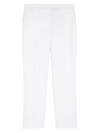 Theory Women's Treeca Pull-on Ankle Trousers In Hydrangea