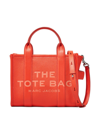 Marc Jacobs Women's The Leather Small Tote In Electric Orange