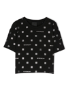 Givenchy Kids' 4g Logo Print T-shirt In Black