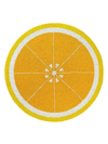 Von Gern Home Lemon Placemats, Set Of 2 In Multicolored