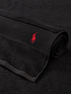 Ralph Lauren Polo Player Cotton Bath Mat In Polo Black