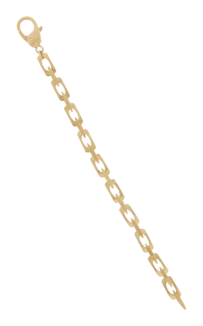 Dru Xl Godfather 14k Yellow Gold Diamond Bracelet