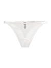 Else Women's Bella Triangle Lace Thong In Ivory