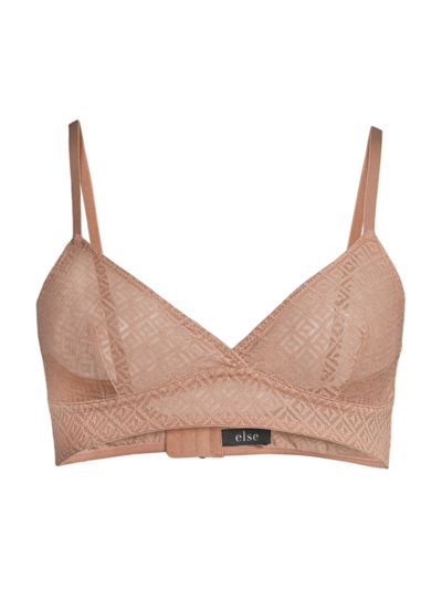 Else Betty Soft Triangle Bra In Bronze