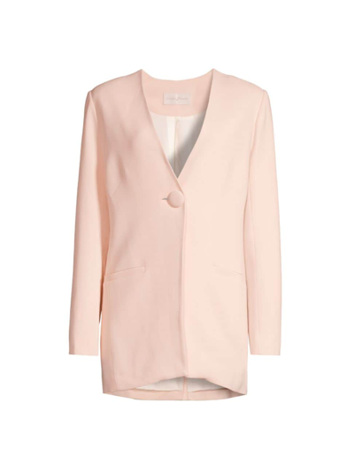 Ginger & Smart Women's Paloma Lapelless Blazer In Baby Pink