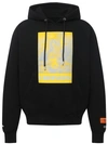 Heron Preston Logo Hooded Sweatshirt In Black