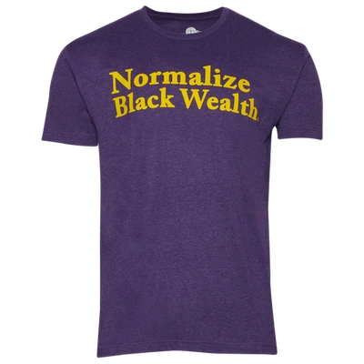 Grady Baby Co Mens  Normalize T-shirt In Purple/purple