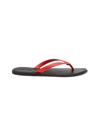 The Row Beach Rubber Flip Flops In Red