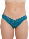 Hanky Panky Daily Lace Original Rise Thong In Earth Dance