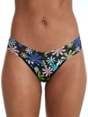 Hanky Panky Supima® Cotton Printed Original Rise Thong In Pure Joy