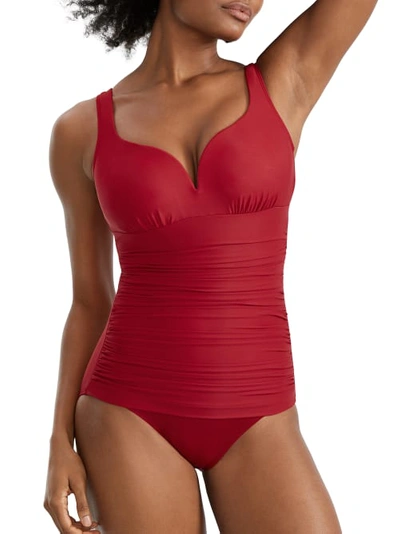 Miraclesuit Rock Solid Cherie One-piece In Cayenne