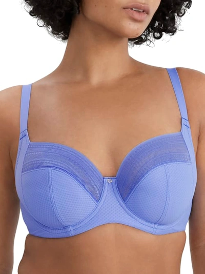 Panache Serene Side Support Bra In Cornflower