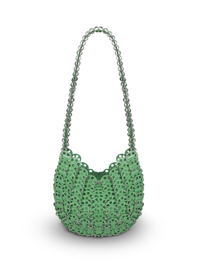 Paco Rabanne Moon 1969 Icon Shoulder Bag In Green