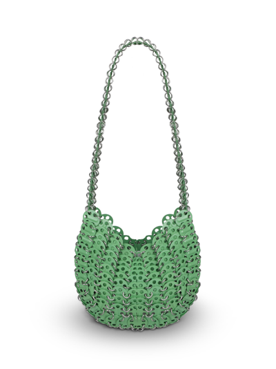 Rabanne Moon 1969 Icon Shoulder Bag In Green