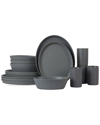 STONE BY MERCER PROJECT STONE LAIN BY MERCER PROJECT KATACHI 16PC STONEWARE DINNERWARE SET