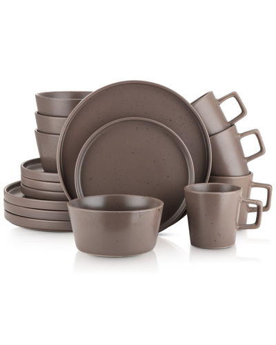 Stone Lain Celina 16pc Stoneware Dinnerware Set