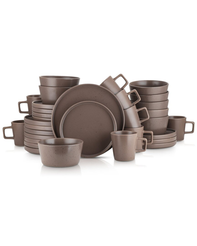 Stone Lain Celina 32pc Stoneware Dinnerware Set