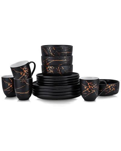 Stone Lain Zora 32pc Porcelain Dinnerware Set