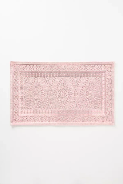 Anthropologie Misona Bath Mat By  In Orange Size S