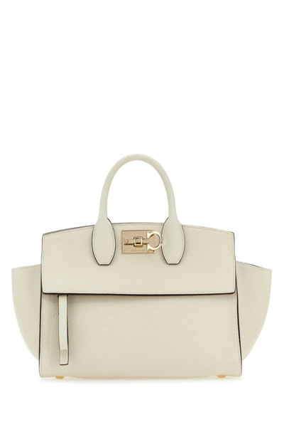 Ferragamo Salvatore  Handbags In White