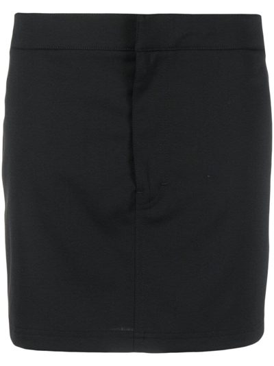 Filippa K Mid-rise Tailored Miniskirt In Black