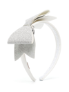 Monnalisa Bow-detail Headband In White