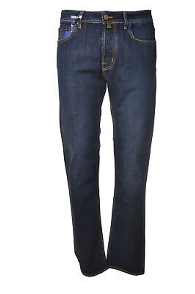 Pre-owned Jacob Cohen Mann Jeans Mit Schmalem Bein Denim 13198