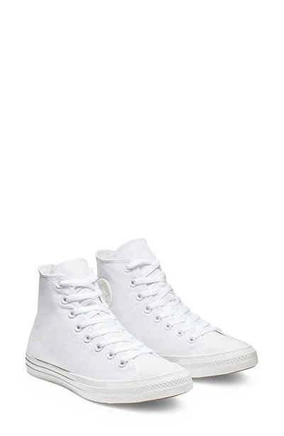 Converse Chuck Taylor® All Star® High Top Sneaker In White Monochrom