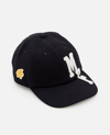 MONCLER GENIUS WOOL FELT BASEBALL CAP MONCLER X FRGMT