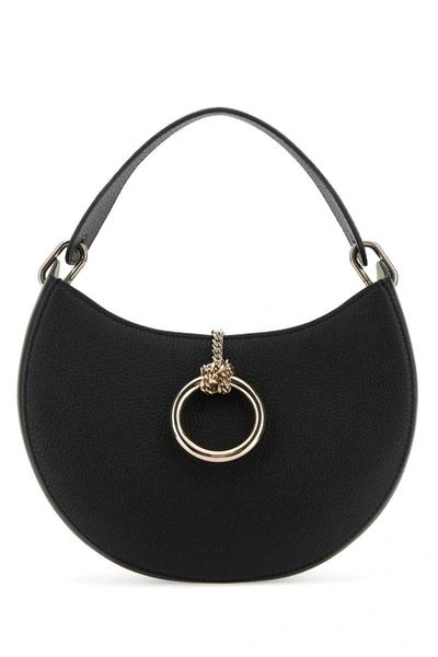 Chloé Arlene Leather Bag In Black