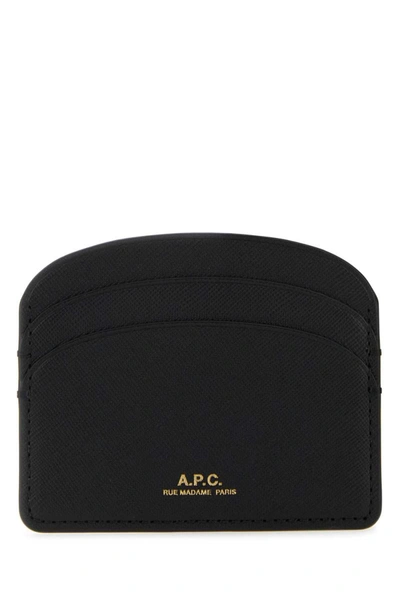 Apc A.p.c. Wallets In Black