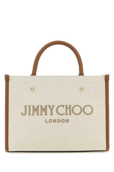 Jimmy Choo Handbags. In Beige
