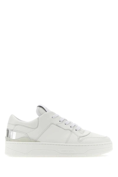 Jimmy Choo Florence Trainers In White
