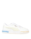 Puma Ca Pro Glitch Uninvisible Man Sneakers White Size 12 Soft Leather In White