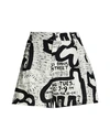 TOMMY JEANS X KEITH HARING TOMMY JEANS X KEITH HARING WOMAN SHORTS & BERMUDA SHORTS IVORY SIZE XS COTTON, VISCOSE