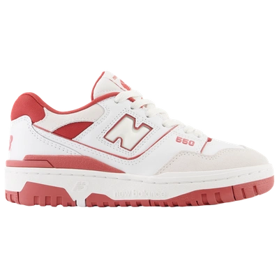 New Balance Kids' Boys  550 In White/red