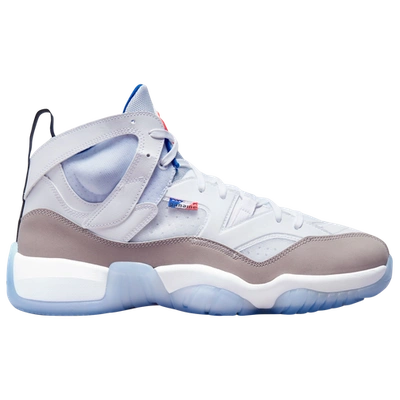 Jordan X Psg Jumpman Two Trey Sneakers In White/beige/blue