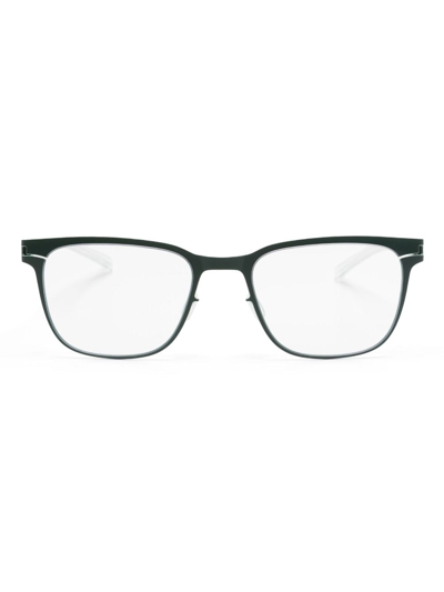 Mykita Clarence Square-frame Glasses In Green