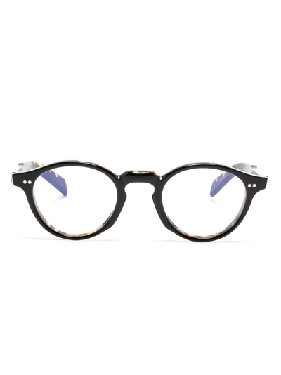 Cutler And Gross Tortoiseshell Pantos-frame Glasses In Brown