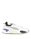 Puma Rs-x Geek Man Sneakers White Size 12 Textile Fibers In White
