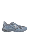 New Balance 610v1 Man Sneakers Slate Blue Size 12 Textile Fibers In Blue