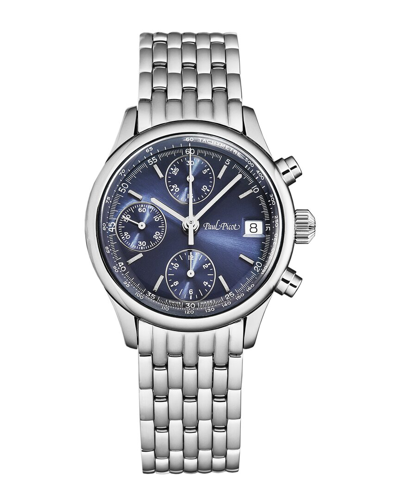 Paul Picot Telemark Chronograph Automatic Blue Dial Men's Watch P4102.20.221/b