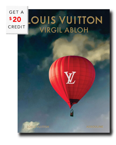 Assouline Louis Vuitton: Virgil Abloh (classic Balloon Cover) By Anders Christian Madsen With $20 Credit In Schwarz