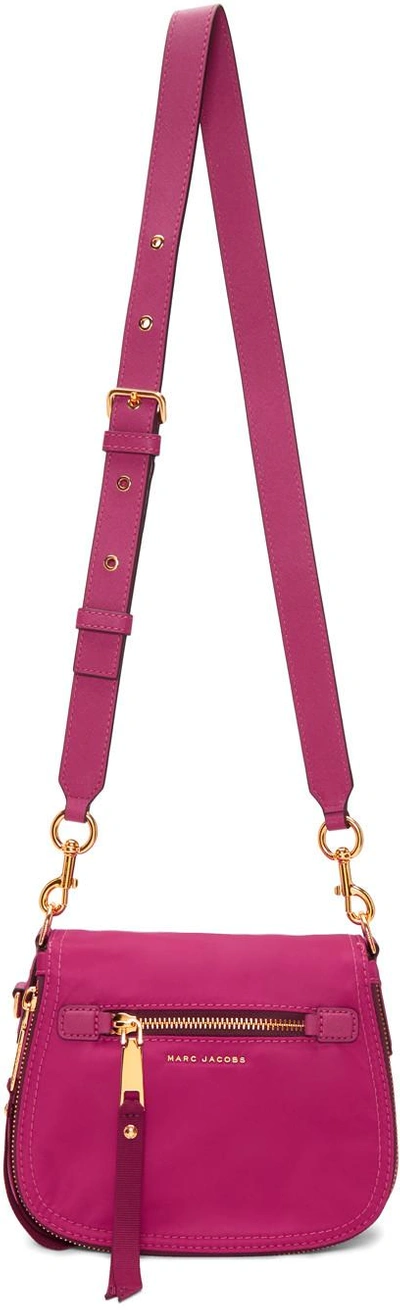 Marc Jacobs Trooper - Small Nomad Nylon Crossbody Bag - Pink In Hibiscus
