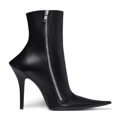 Balenciaga Witch 110mm Bootie In Black