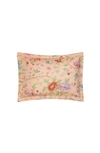 Matouk Simone Floral Linen Pillow Sham In Apricot